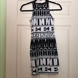 Black & White Tribal Print Dresses